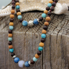 Load image into Gallery viewer, Blissful Heart wrap mala photo